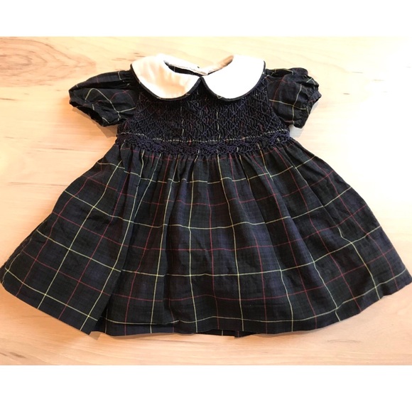 ralph lauren tartan plaid dress